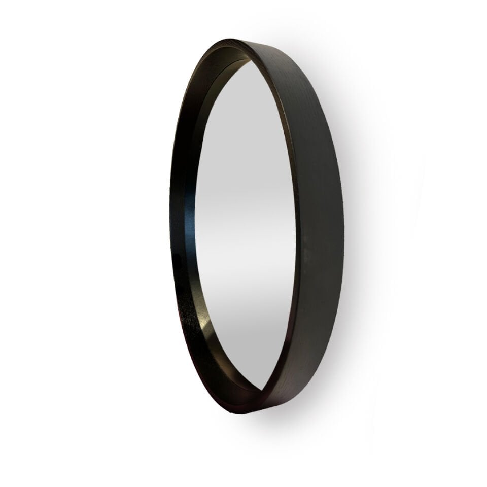 Akis Symbol Wall Mirror Black