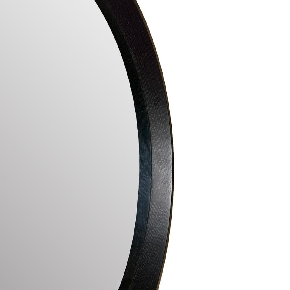 Akis Symbol Wall Mirror Black