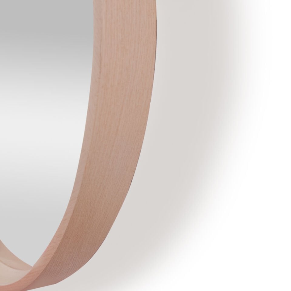 Akis Sembol Duvar Aynası Gri