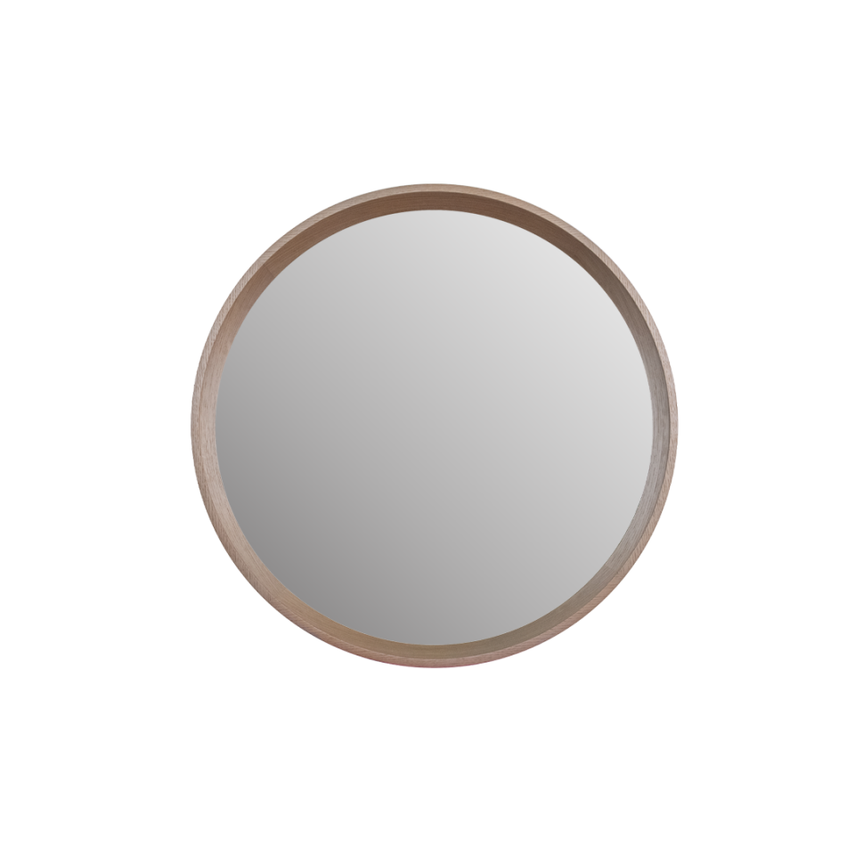 Akis Sembol Duvar Aynası Gri