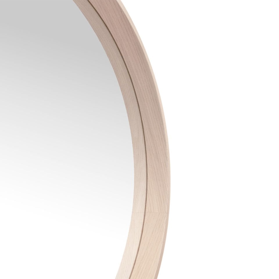 Akis Sembol Duvar Aynası Gri