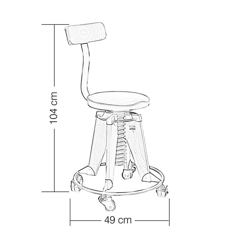 Burgu Roller Sandalye