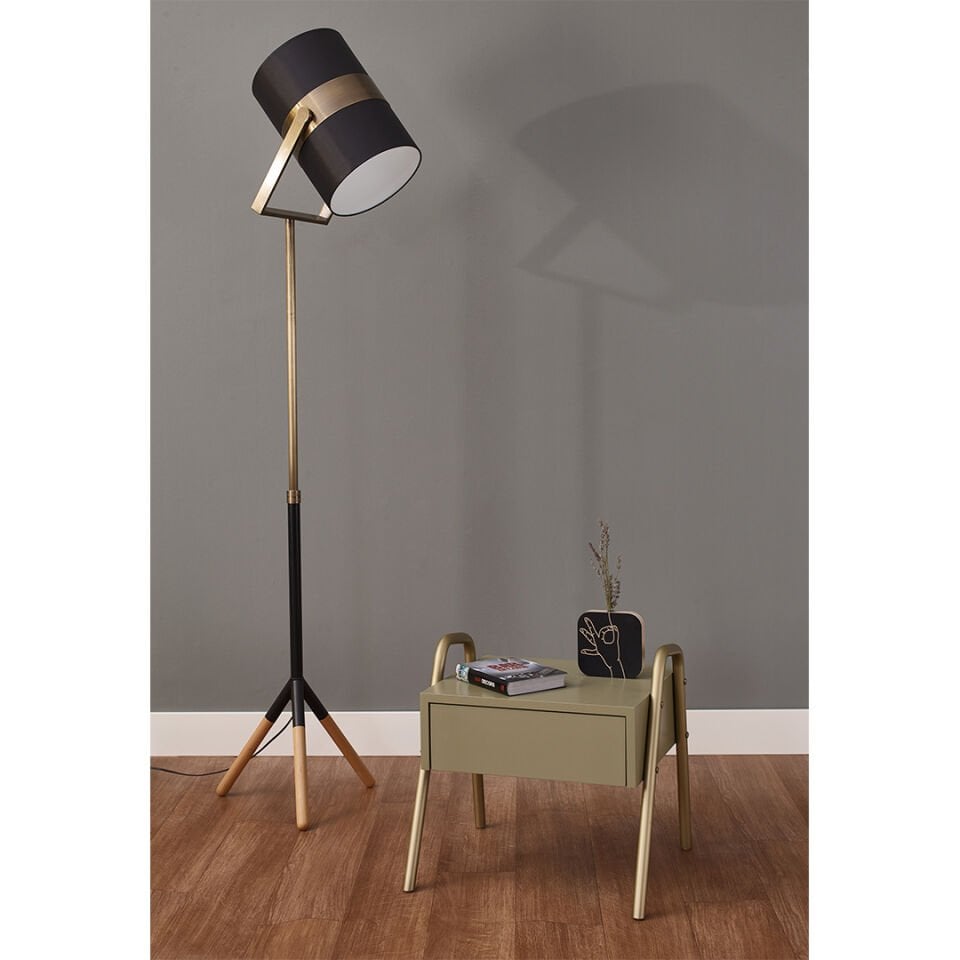 Black Hole Brass Lamp