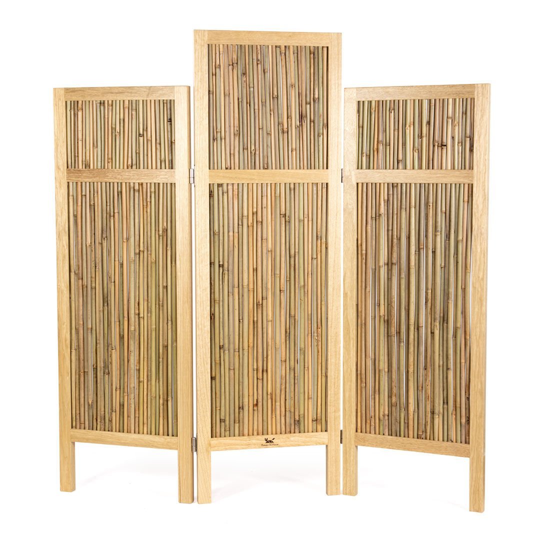 Bamboo Ahşap Paravan