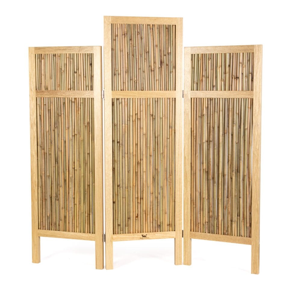 Bamboo Ahşap Paravan