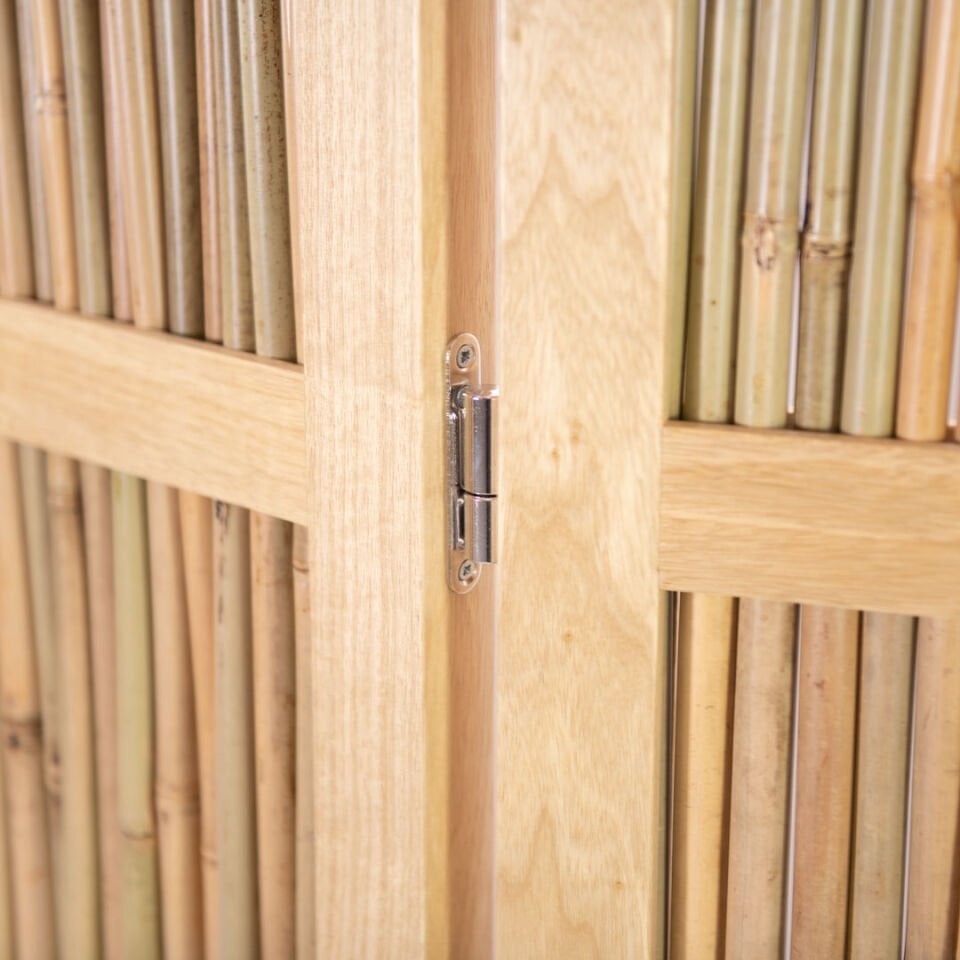 Bamboo Ahşap Paravan