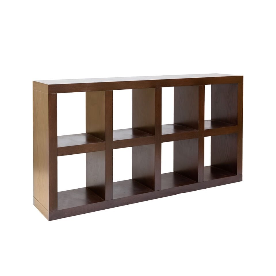 Box 8 Ahşap Kitaplık