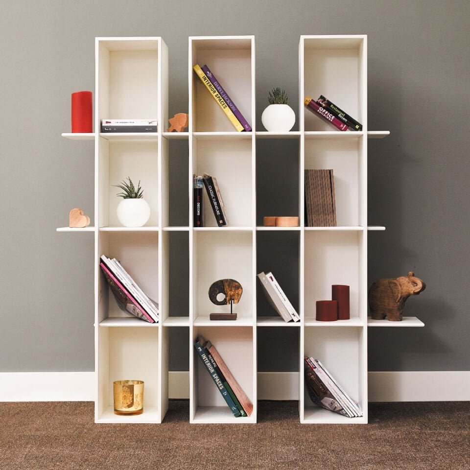 Triple Bookshelf