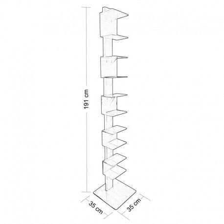 Ghost Floor Bookshelf