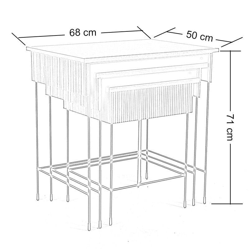 Amazon Zigon Sehpa