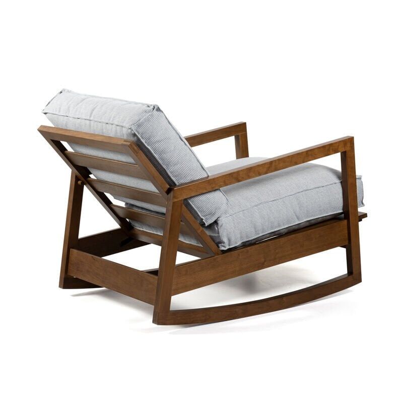 Hugger Sallanır Koltuk Gri Kazayağı