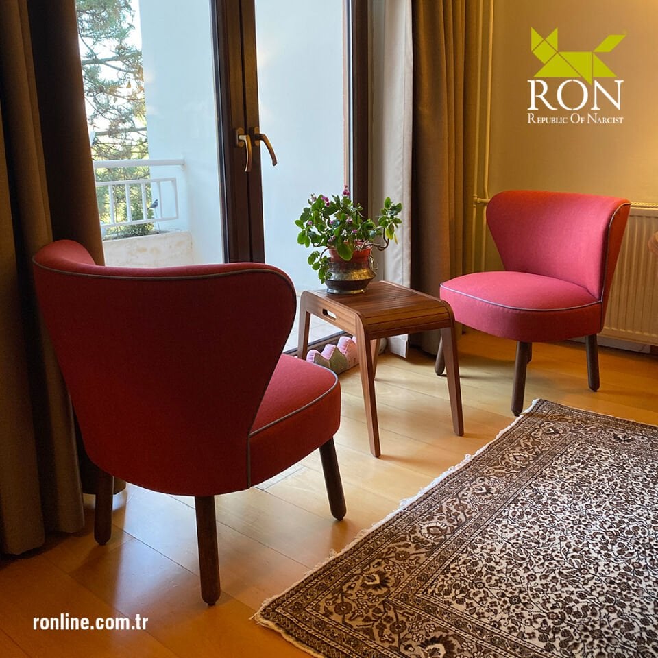 Marin Tekli Koltuk Kırmızı