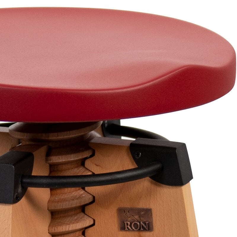 Burgu Roller Sandalye Kırmızı