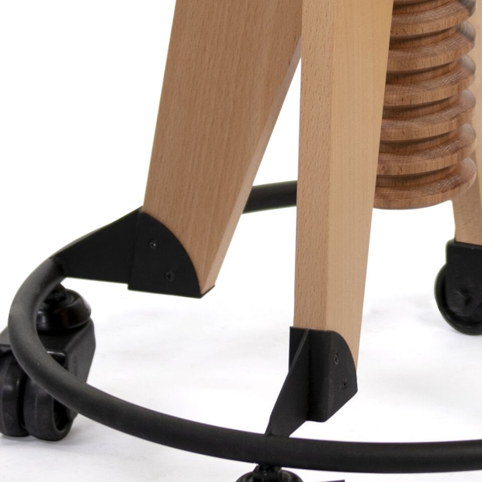 Burgu Roller Sandalye Kırmızı