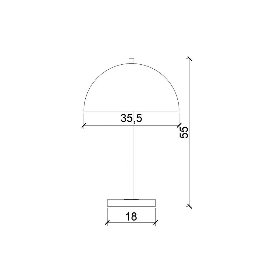 Truf Masa Lambası Beyaz