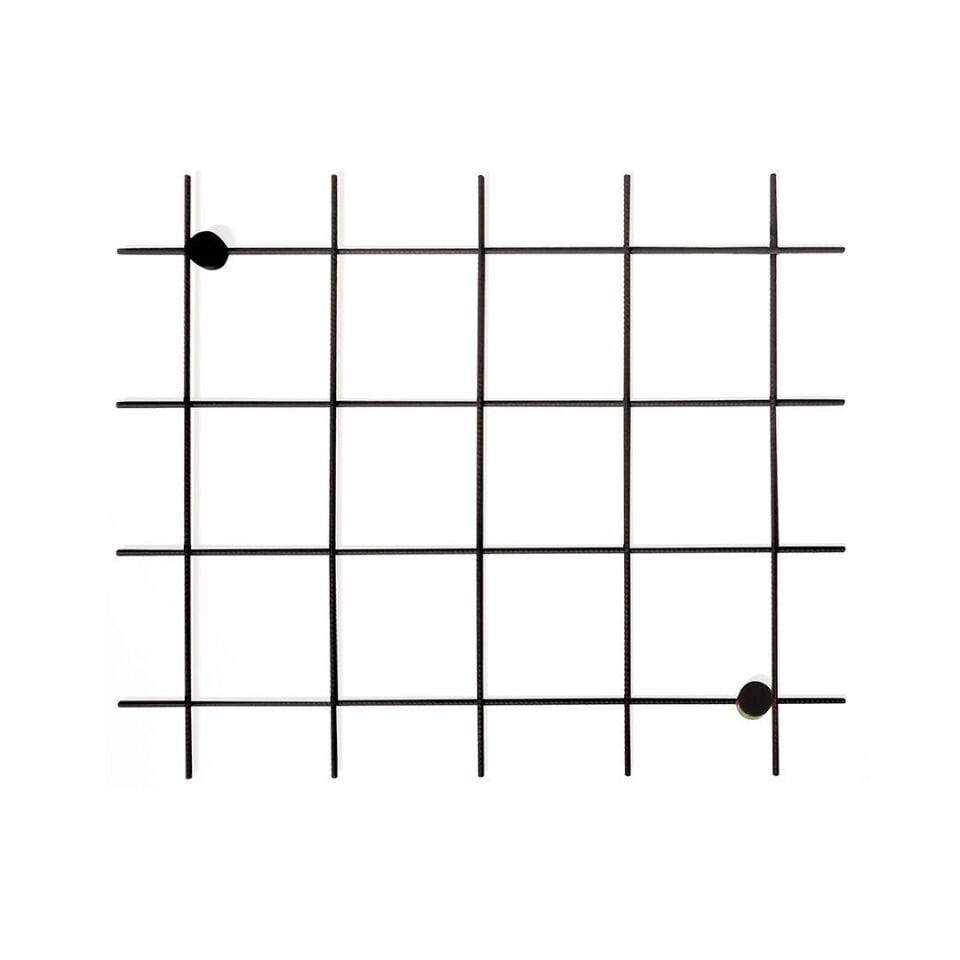 Remember Metal Duvar Panosu Siyah