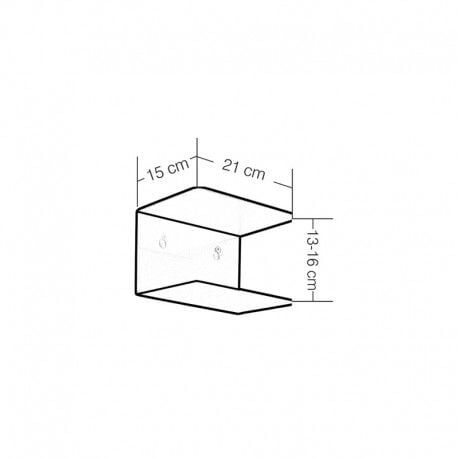 Ron Ghost Kitaplık Gri