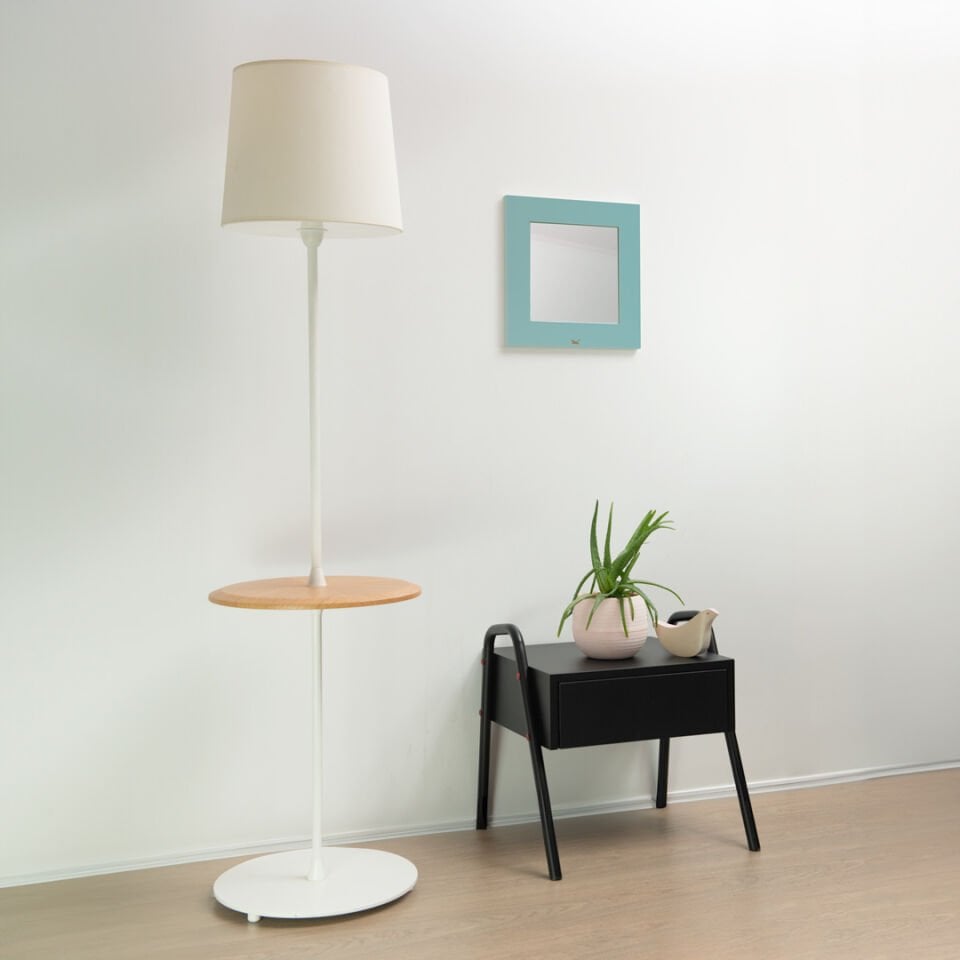 Akismal S Duvar Aynası Turkuaz