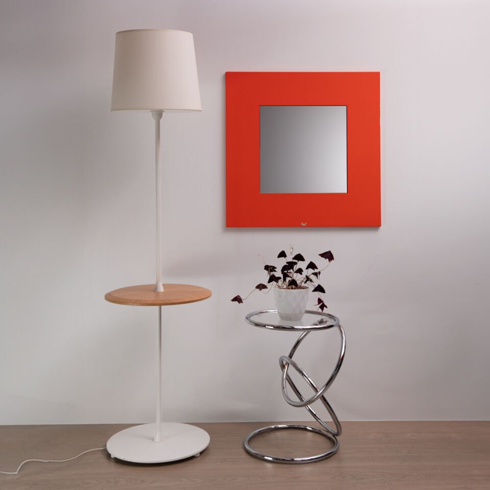 Akismal M Duvar Aynası Mercan