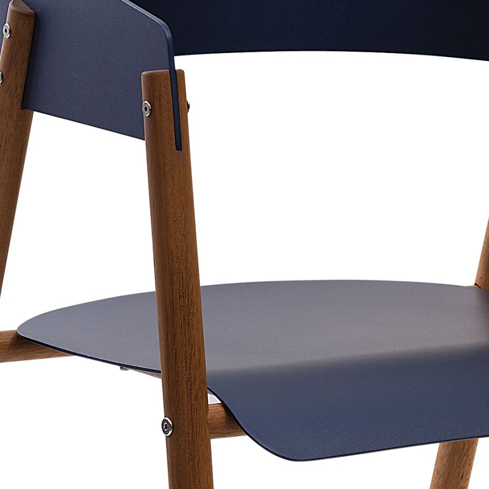 Covus Outdoor Sandalye Lacivert