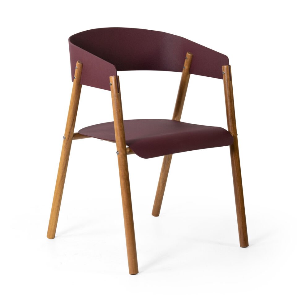 Covus Outdoor Sandalye Bordo