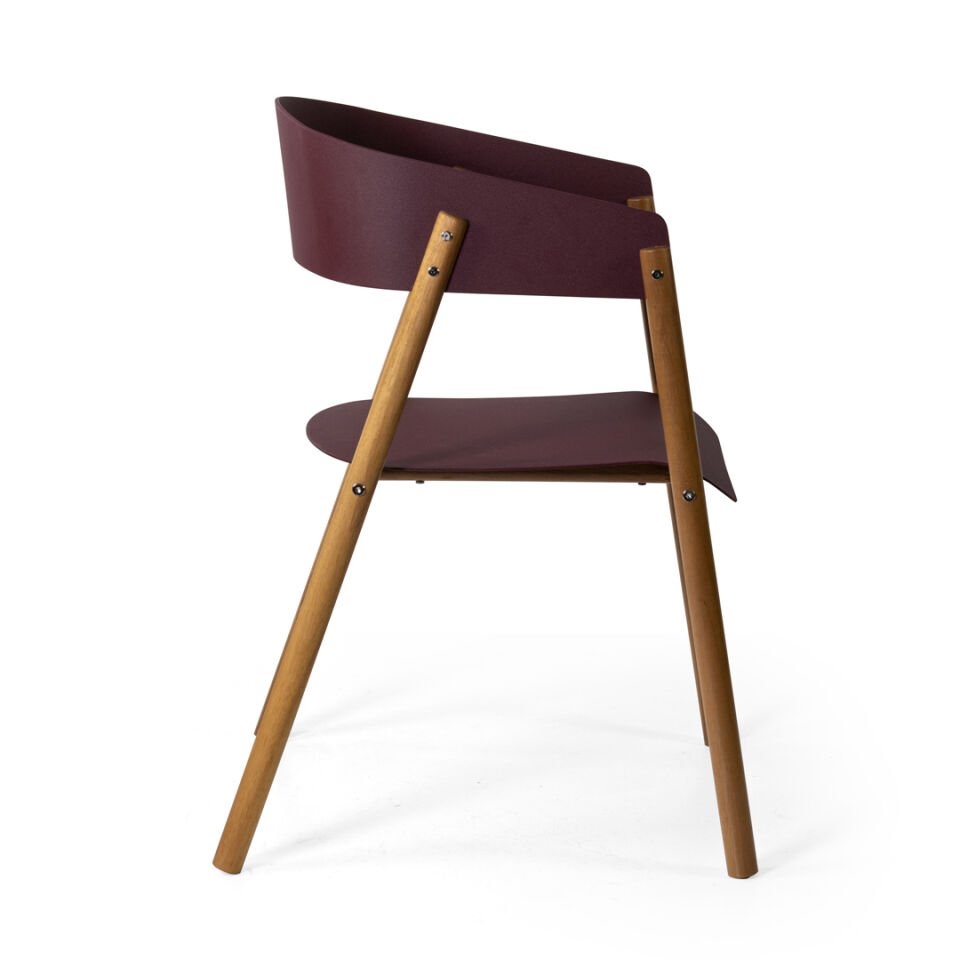 Covus Outdoor Sandalye Bordo