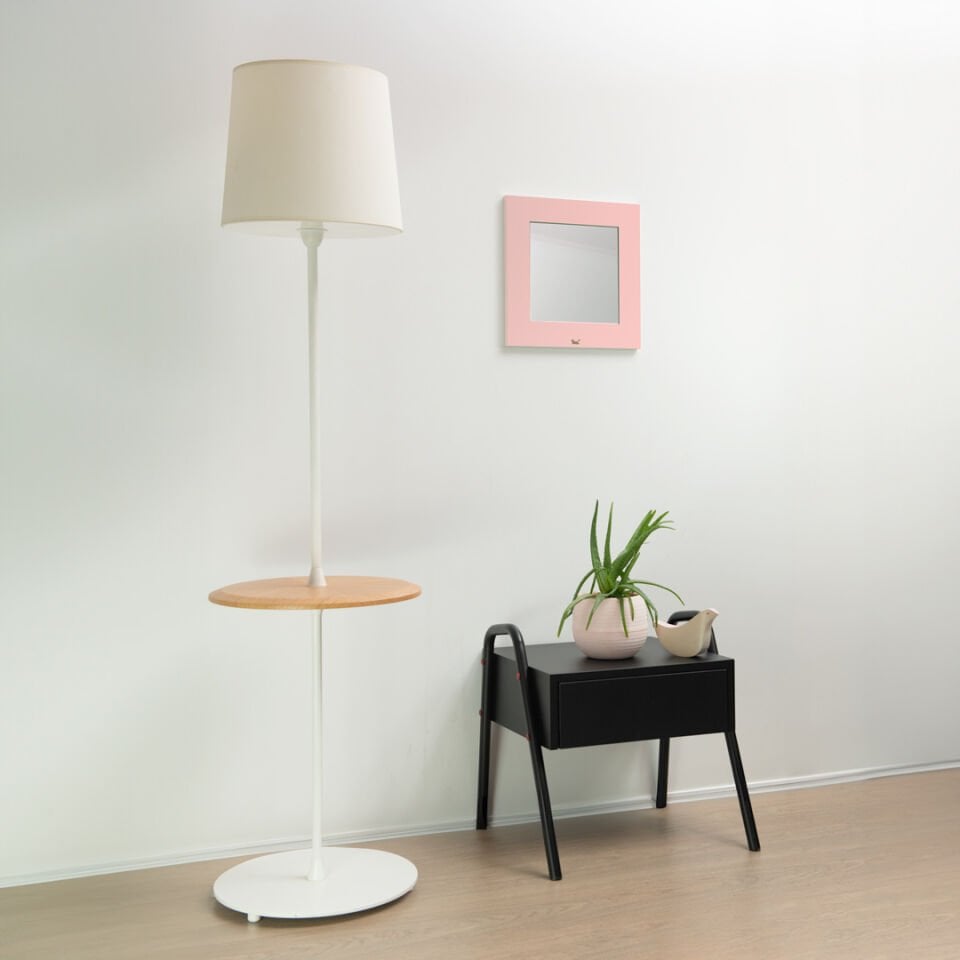 Akismal S Duvar Aynası Pembe