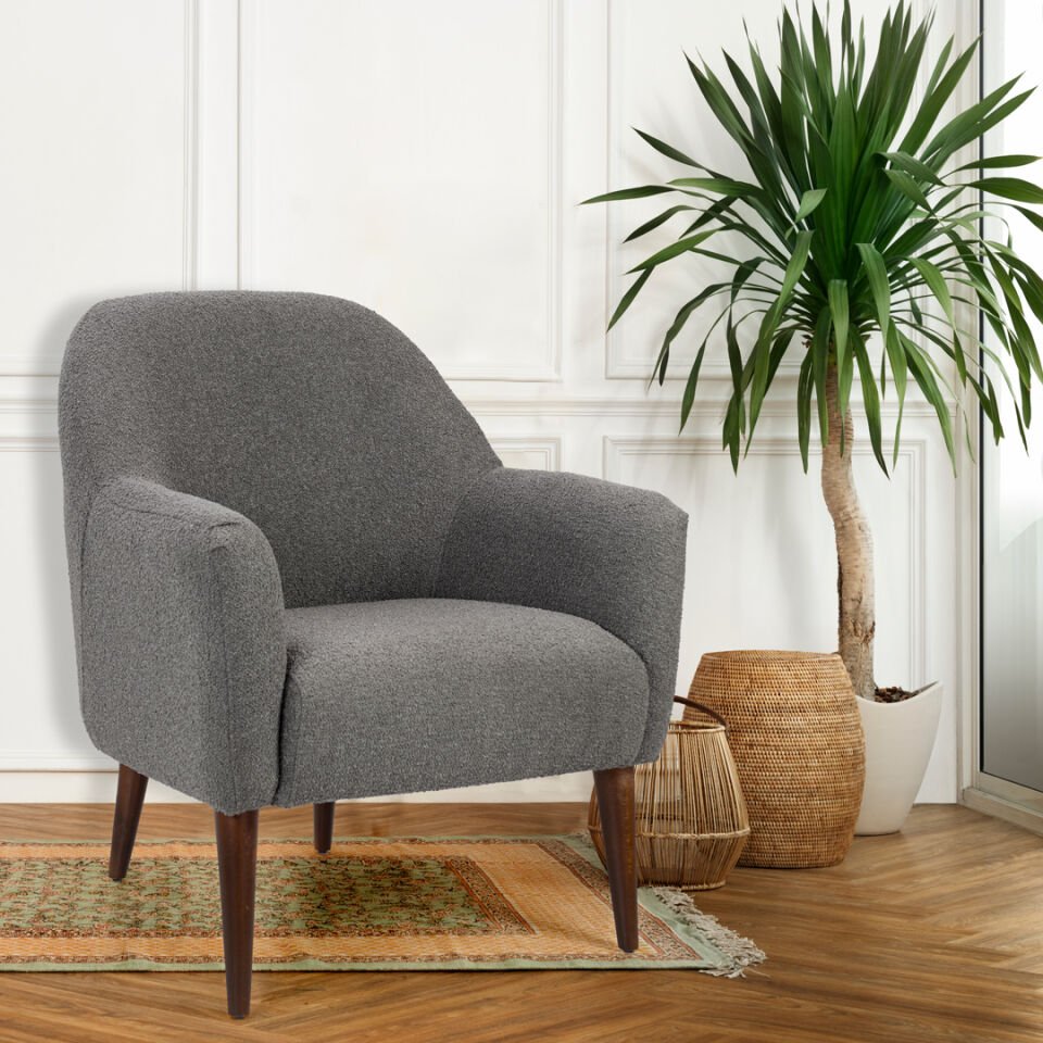 Mam Modern Koltuk Gri