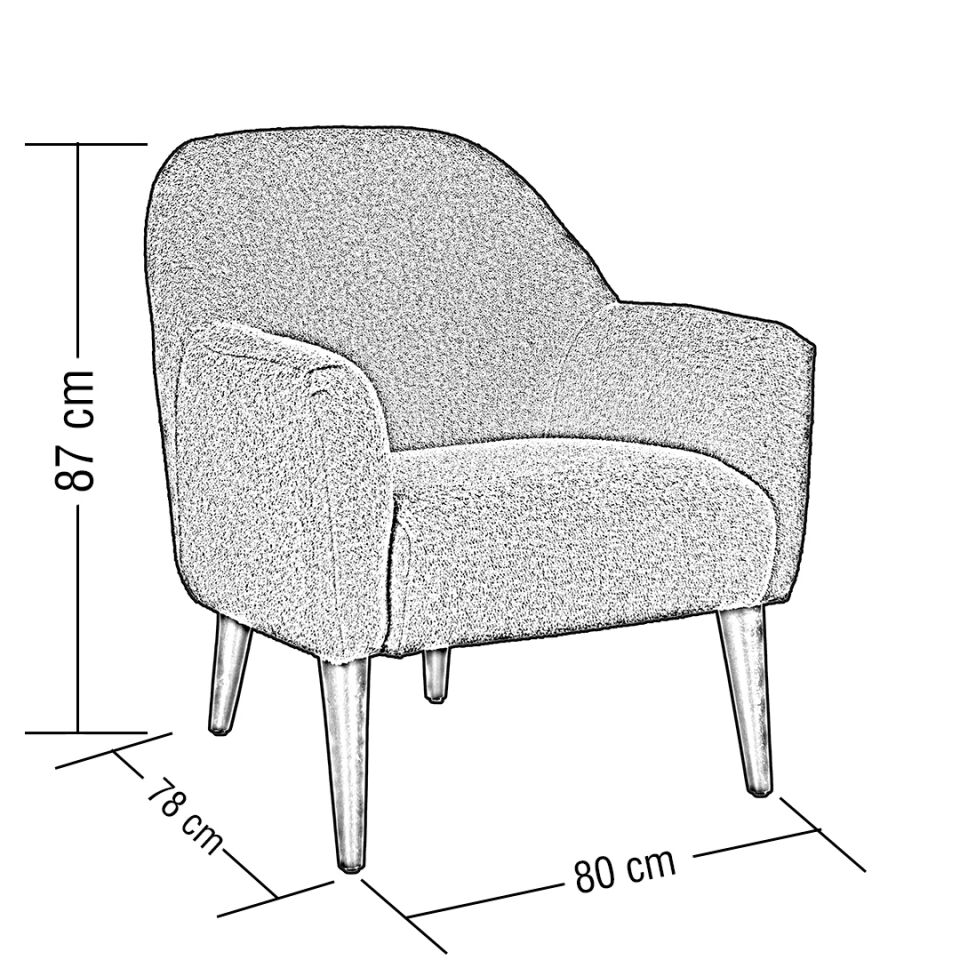 Mam Modern Koltuk Gri