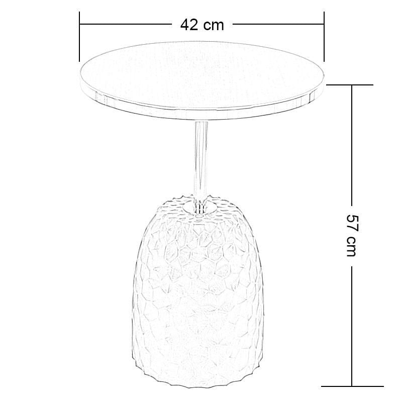 Pineapple Sehpa Naturel