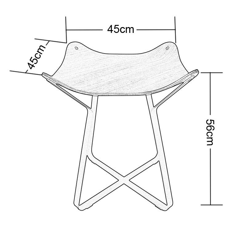 Rabbit Sehpa Siyah-Meşe