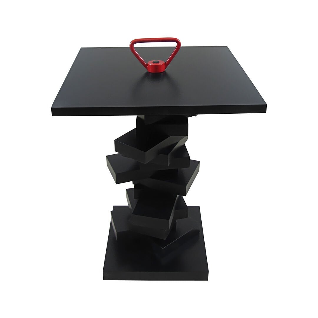 Kitkat Sehpa Siyah-Kırmızı