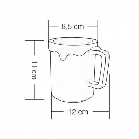 Paint Mug Kupa Yeşil