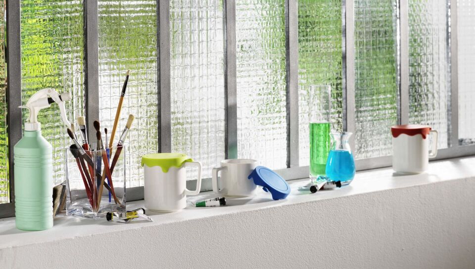 Paint Mug Kupa Yeşil