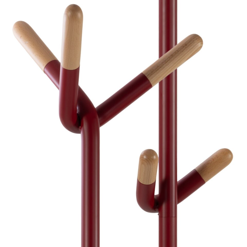 Bumerang Metal Askılık Kırmızı