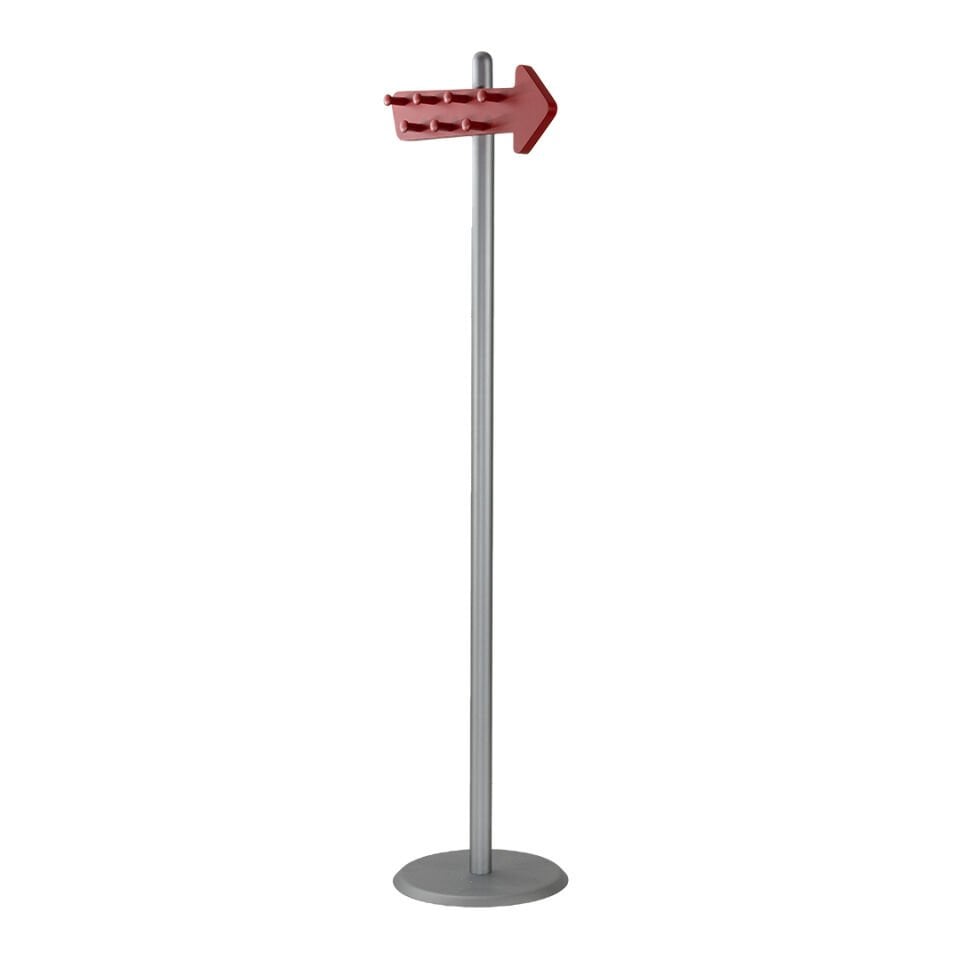 Oneway Ahşap Askılık Kırmızı