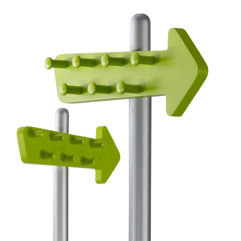 Oneway Ahşap Askılık Yeşil