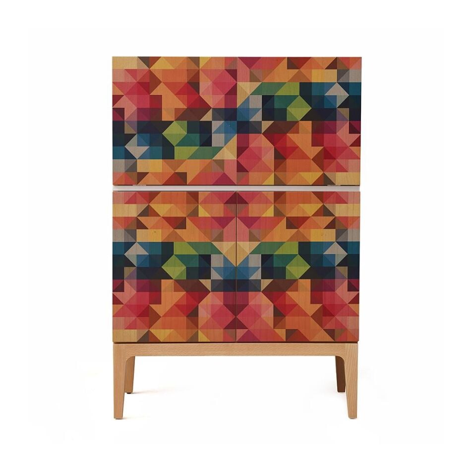 Spring Çalışma Masalı Dolap Pantone