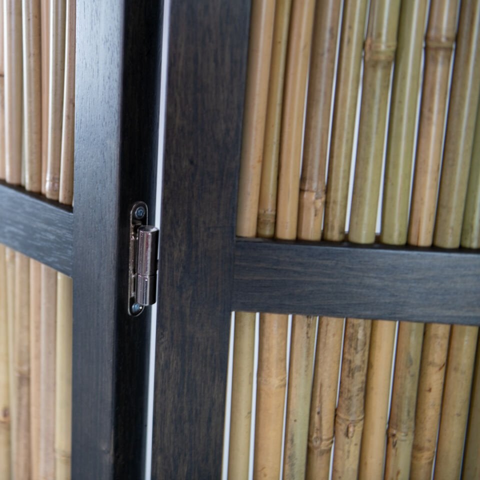 Bamboo Paravan Siyah